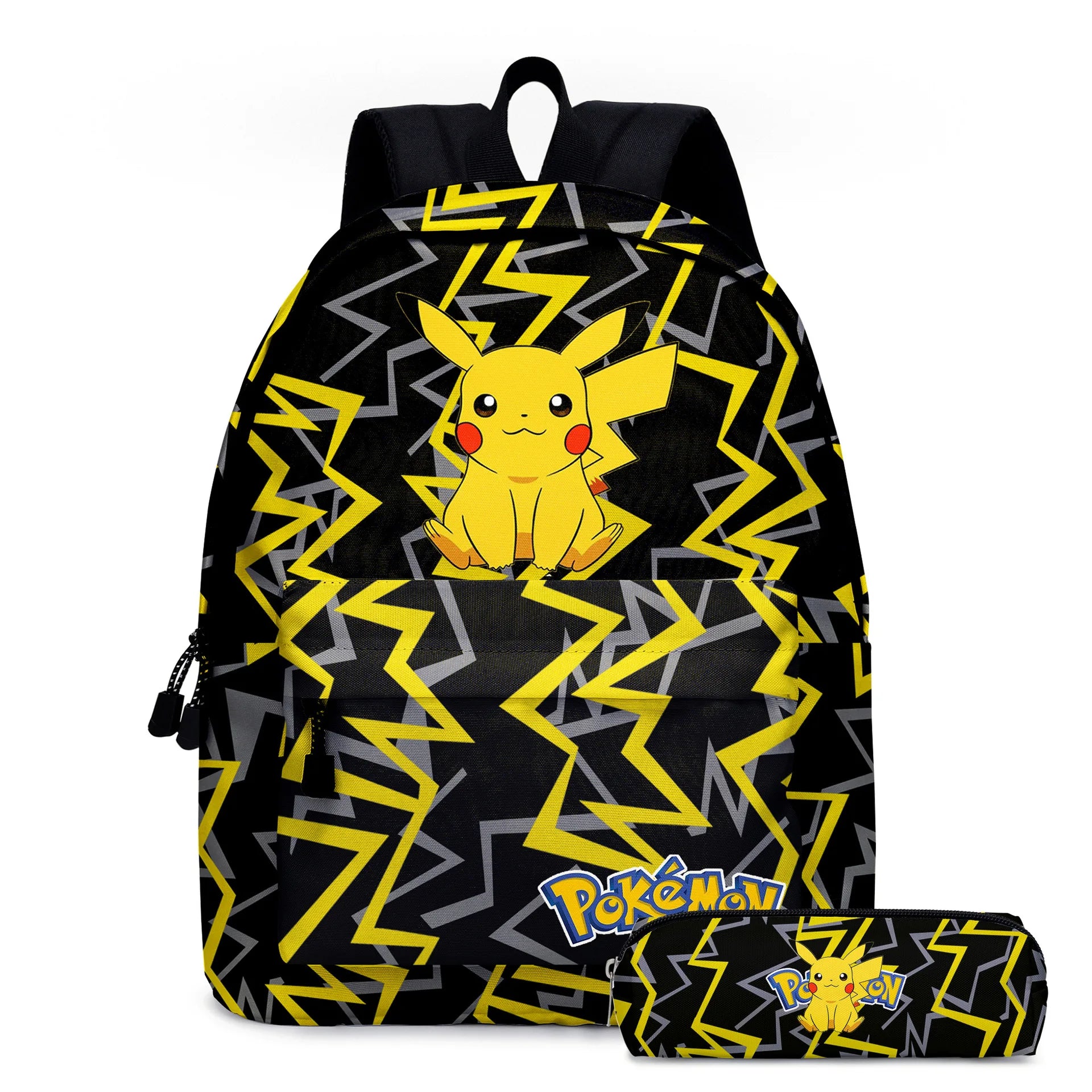 PokeBag – motxilla escolar Pikachu nens anime – escola bàsica i adolescents