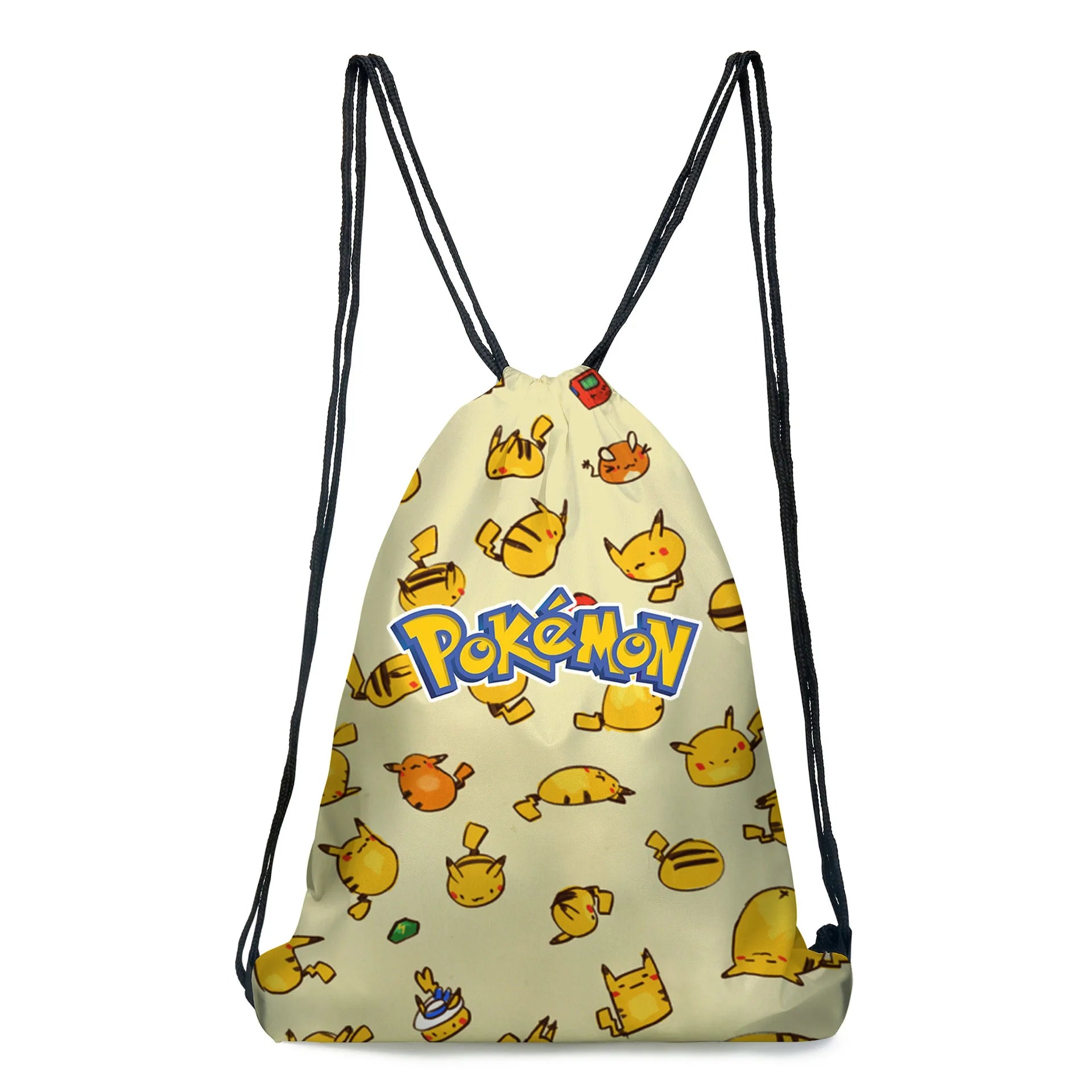 PokeBag – motxilla escolar Pikachu nens anime – escola bàsica i adolescents
