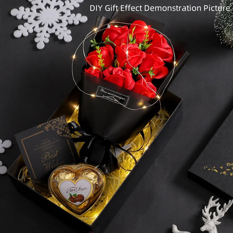 Floravine ram de flors de sabó de roses fetes a mà – idea de regal perfumada i decorativa