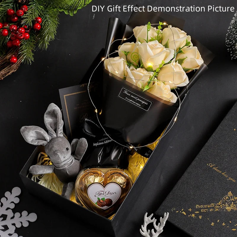 Floravine ram de flors de sabó de roses fetes a mà – idea de regal perfumada i decorativa