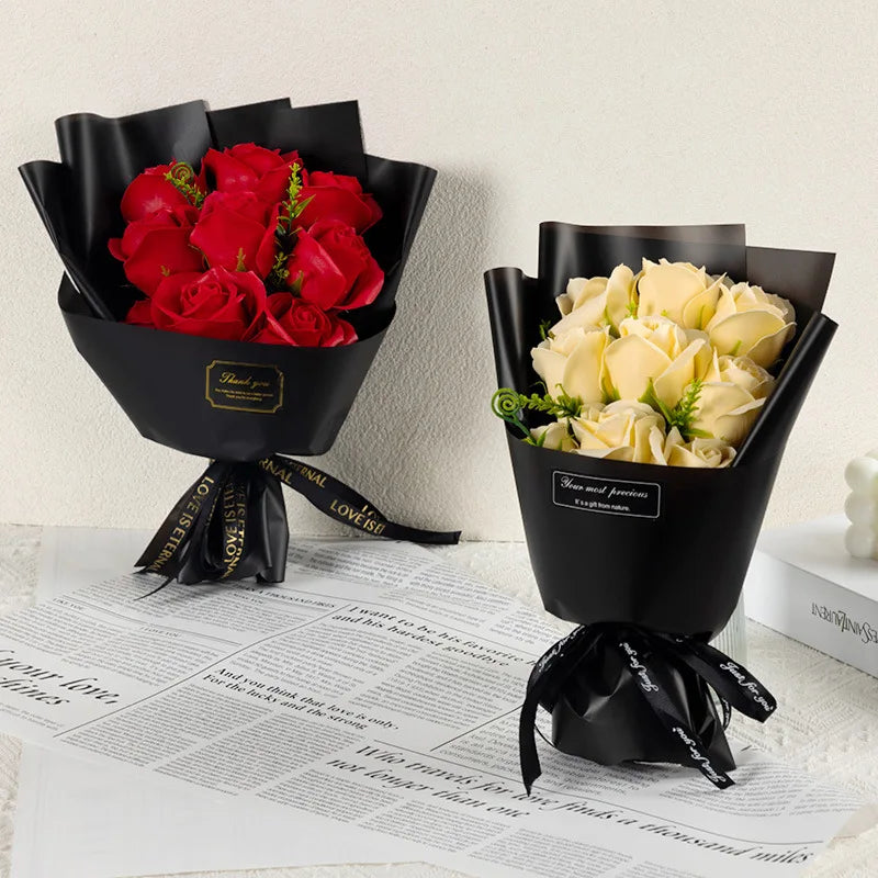 Floravine ram de flors de sabó de roses fetes a mà – idea de regal perfumada i decorativa