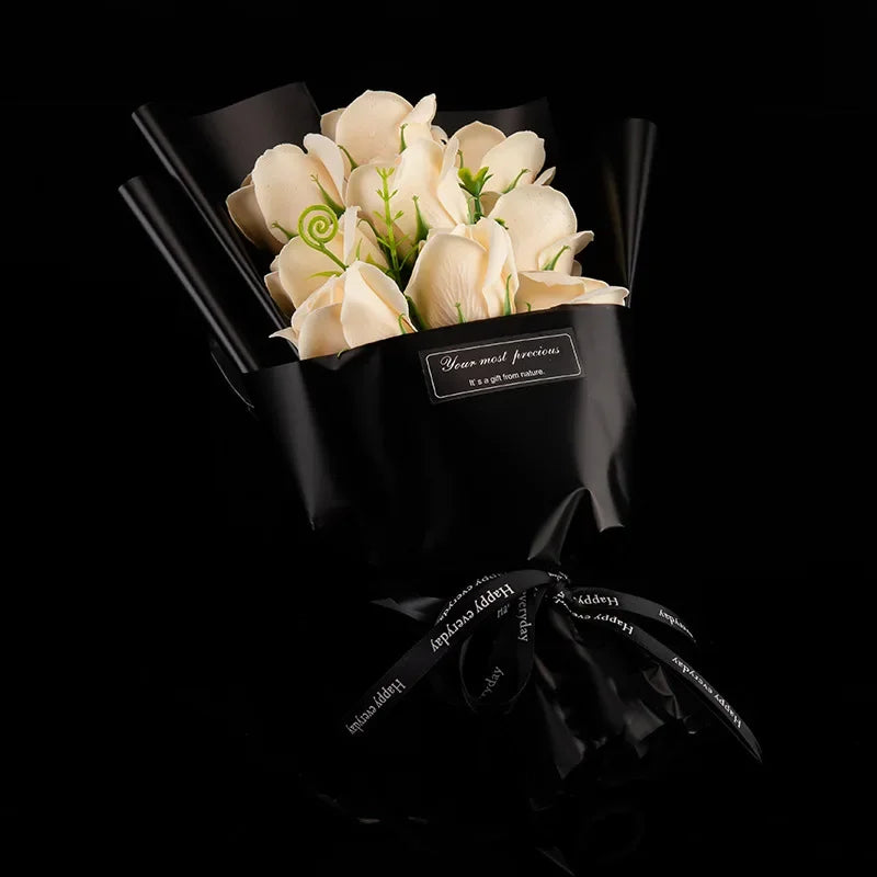 Floravine ram de flors de sabó de roses fetes a mà – idea de regal perfumada i decorativa