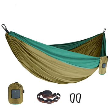 Draagbare Nylon Outdoor Hangmat – Sterk, Licht & Comfortabel