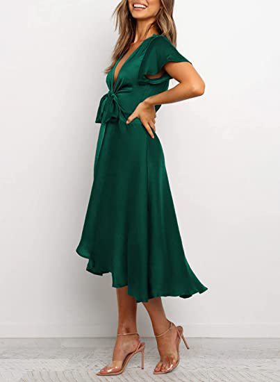 Melzano Melany | Vestit de satí de luxe