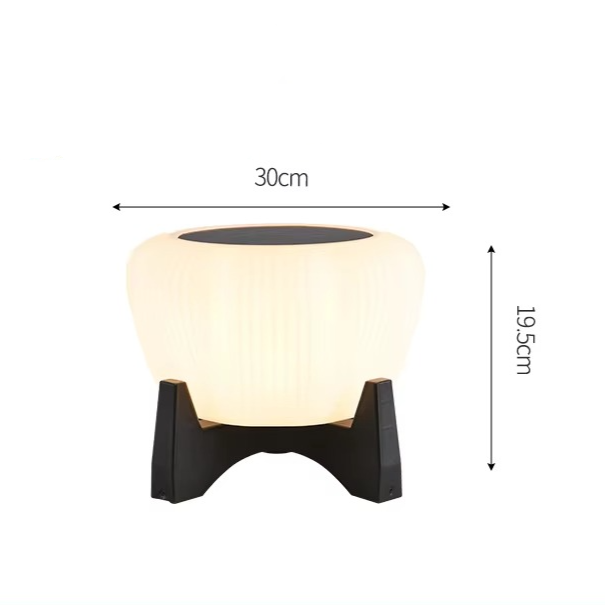 Llum d'aterratge solar per a exteriors