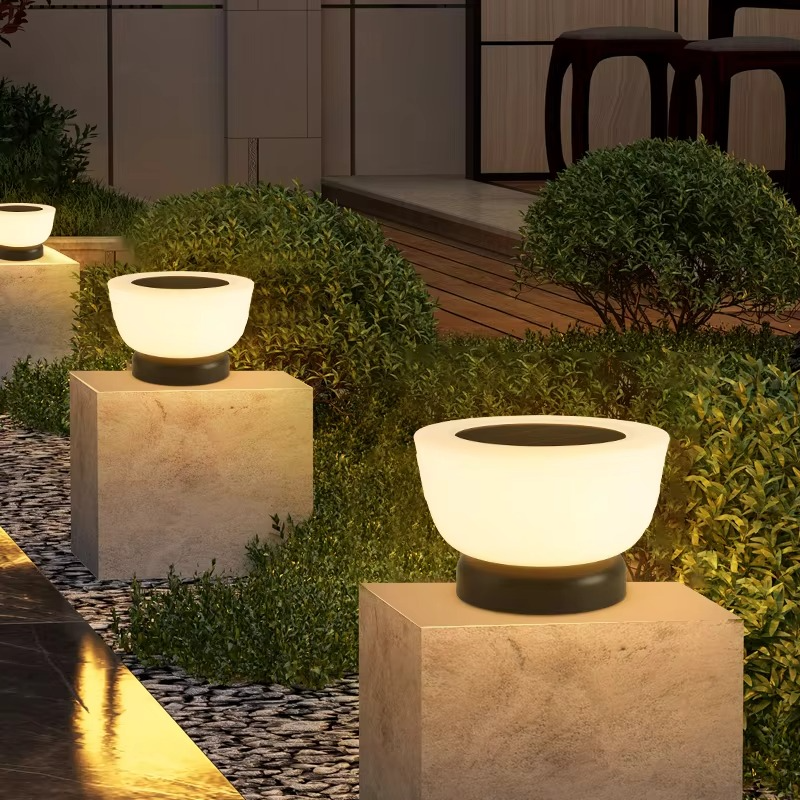 Llum d'aterratge solar per a exteriors