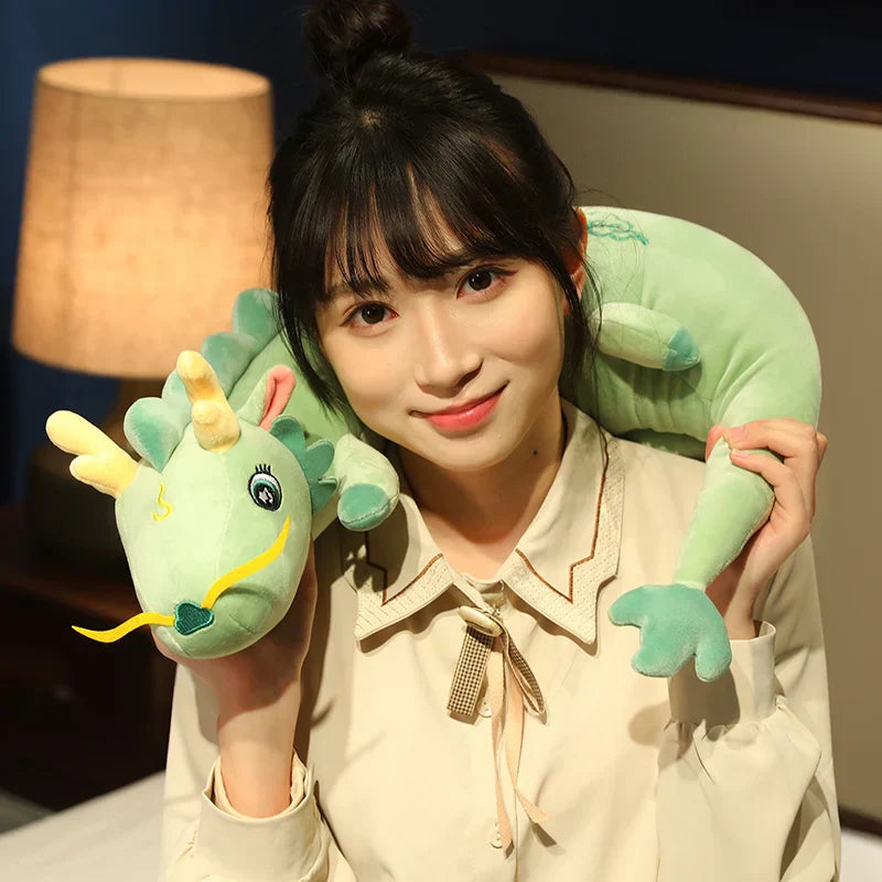 Knuffel Draak Lichaamskussen – Superzacht & 150 cm lang