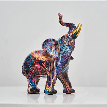 Melzano Olifant Beeldje | Unieke Decoratie