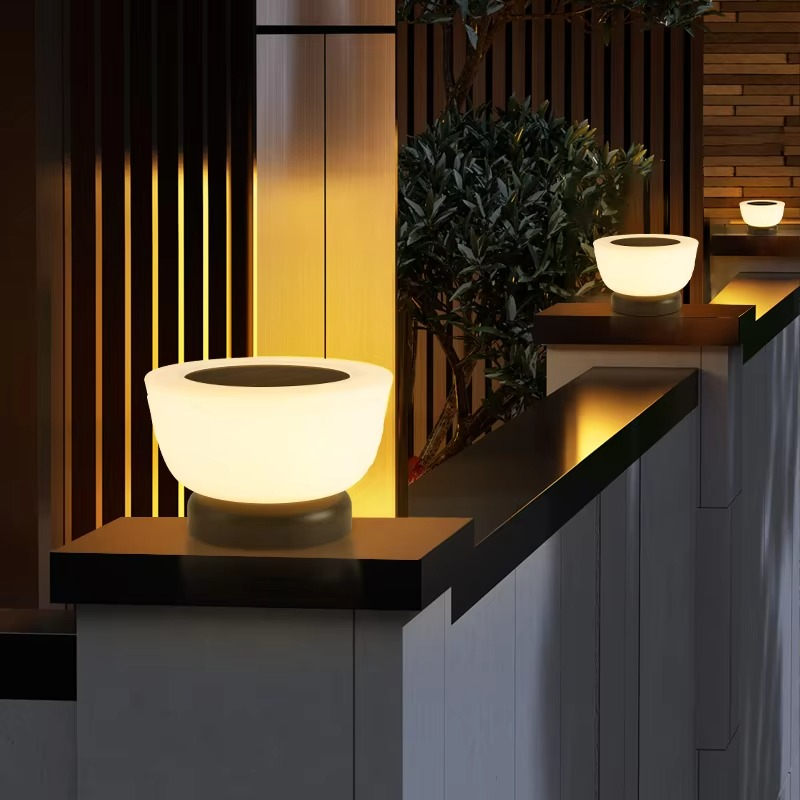 Llum d'aterratge solar per a exteriors