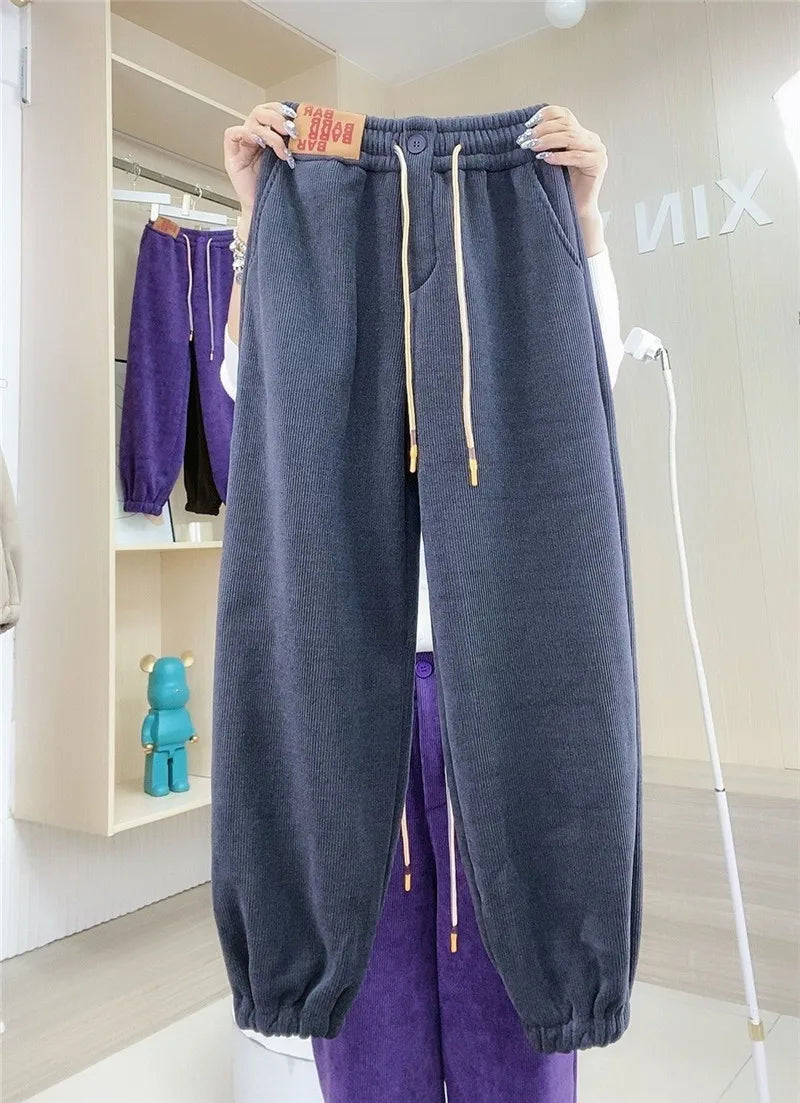 Pantalón de chándal de invierno Monica | Forro cálido de felpa y diseño casual
