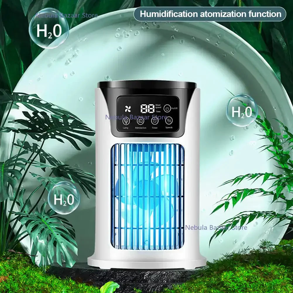 AirPure Mini – Refredador d'aire compacte 3 en 1 amb USB i disseny silenciós