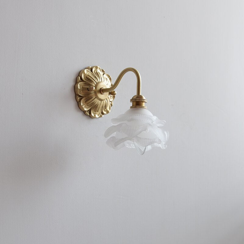 Clarest – Llum de paret vintage amb vidre mat – Disseny clàssic amb base E27