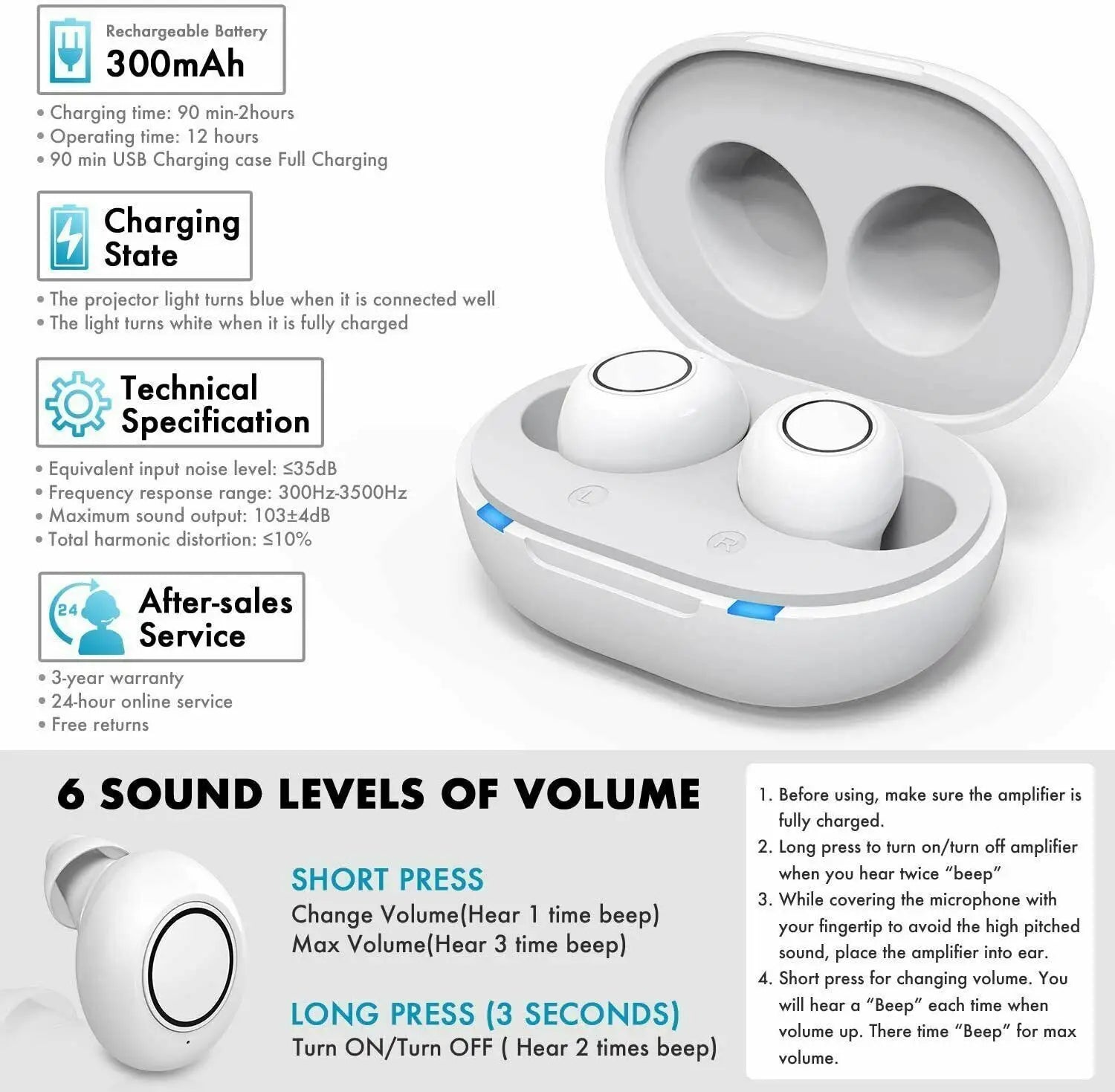 Audionex – Audiòfon Bluetooth amb control per aplicació – ús diari