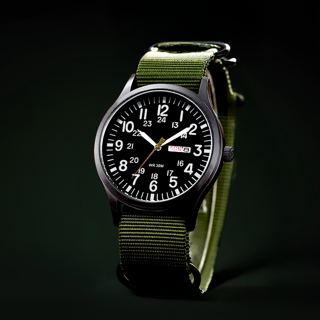 Reloj de hombre Nordrak para exteriores – 100m resistente al agua y cristal de zafiro resistente a los arañazos