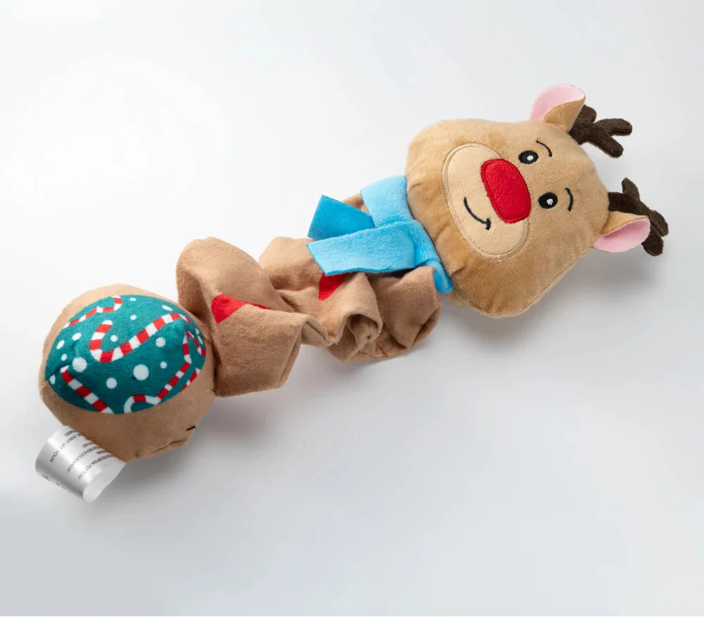 Schattige kerst elf pinguïn piepend hondenspeeltje voor puppy's 6