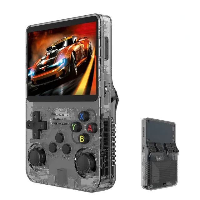 Pixora – Consola portàtil retro 64GB, 3,5" IPS – en moviment i regal