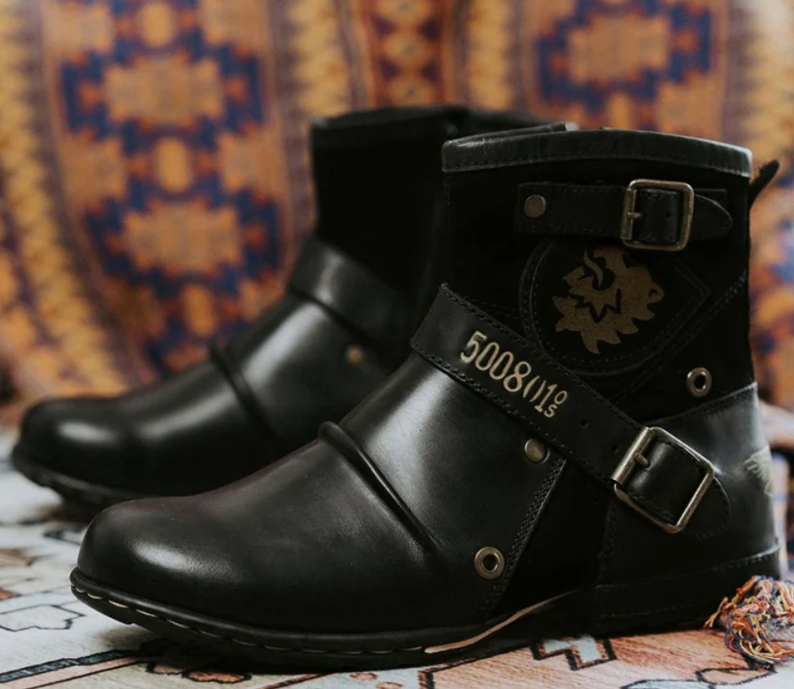 Melzano botes vintage d'home