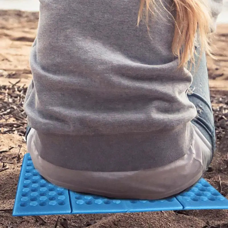 Cojín plegable para exterior – Almohadilla ligera de espuma para acampar