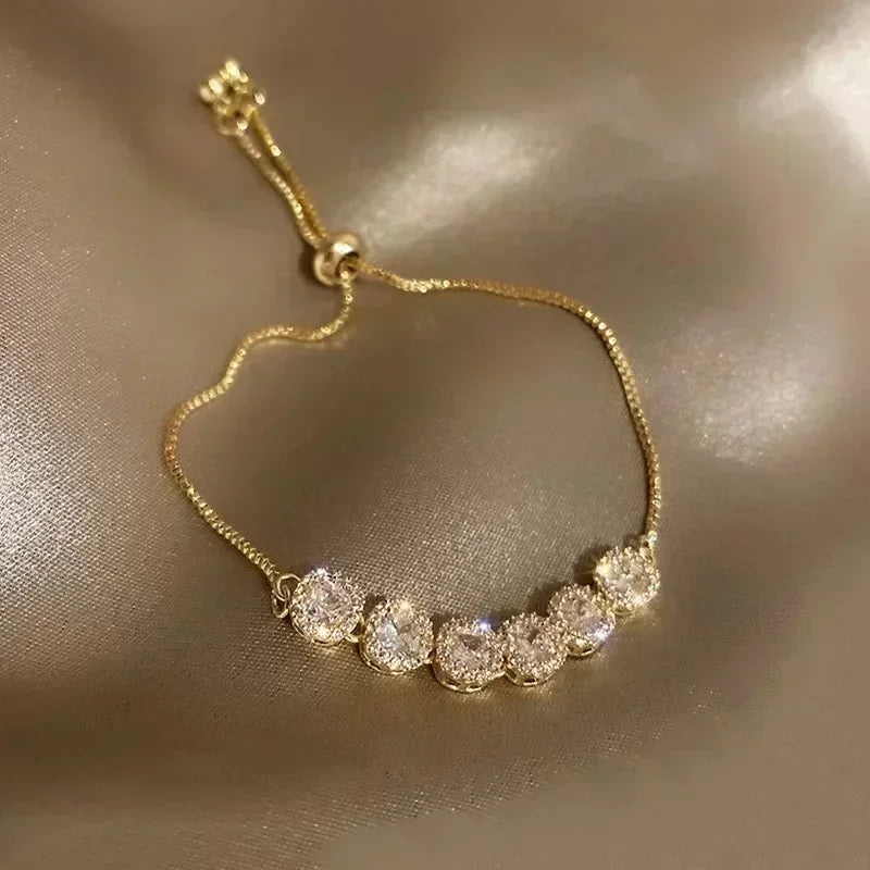 Serpenta Conjunt de 4 polseres de serp amb pedres precioses verdes i pedretes de strass