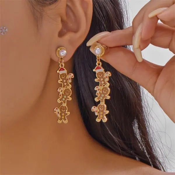 Pendentes Aureline con perlas e cristais – Elegancia atemporal para cada ocasión