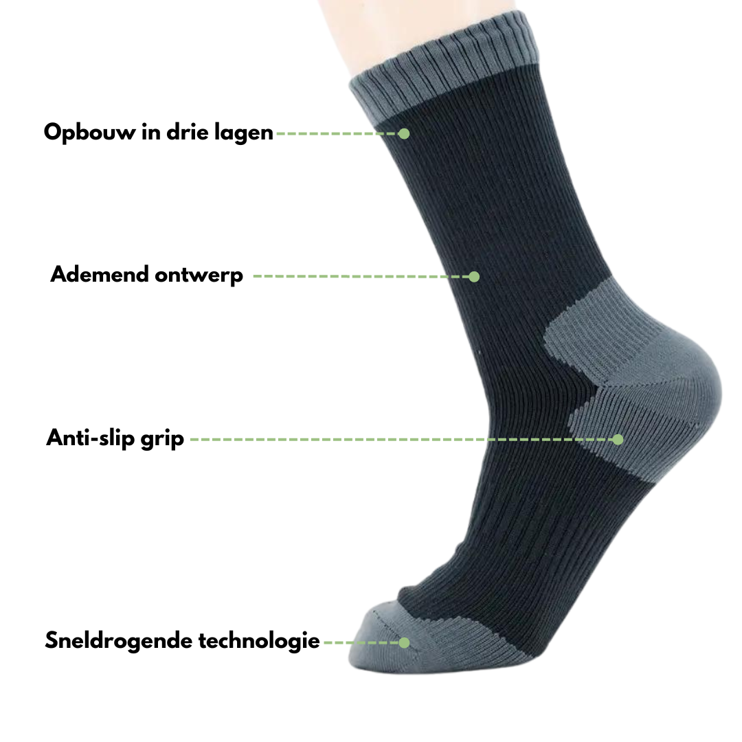 Calcetíns PRO impermeables para exterior - Transpirables e duradeiros