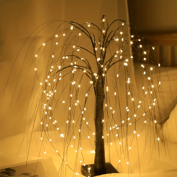 Árbore de luz de salgueiro llorón - Elegancia natural para a túa casa