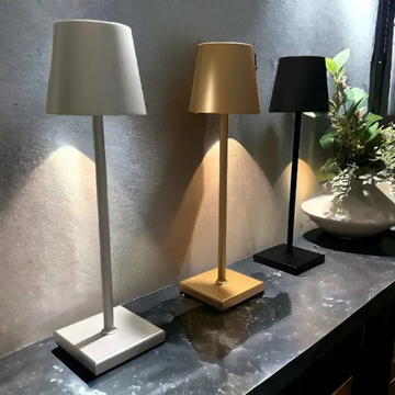 NordicAura – Draadloze oplaadbare LED-tafellamp in Scandinavische stijl