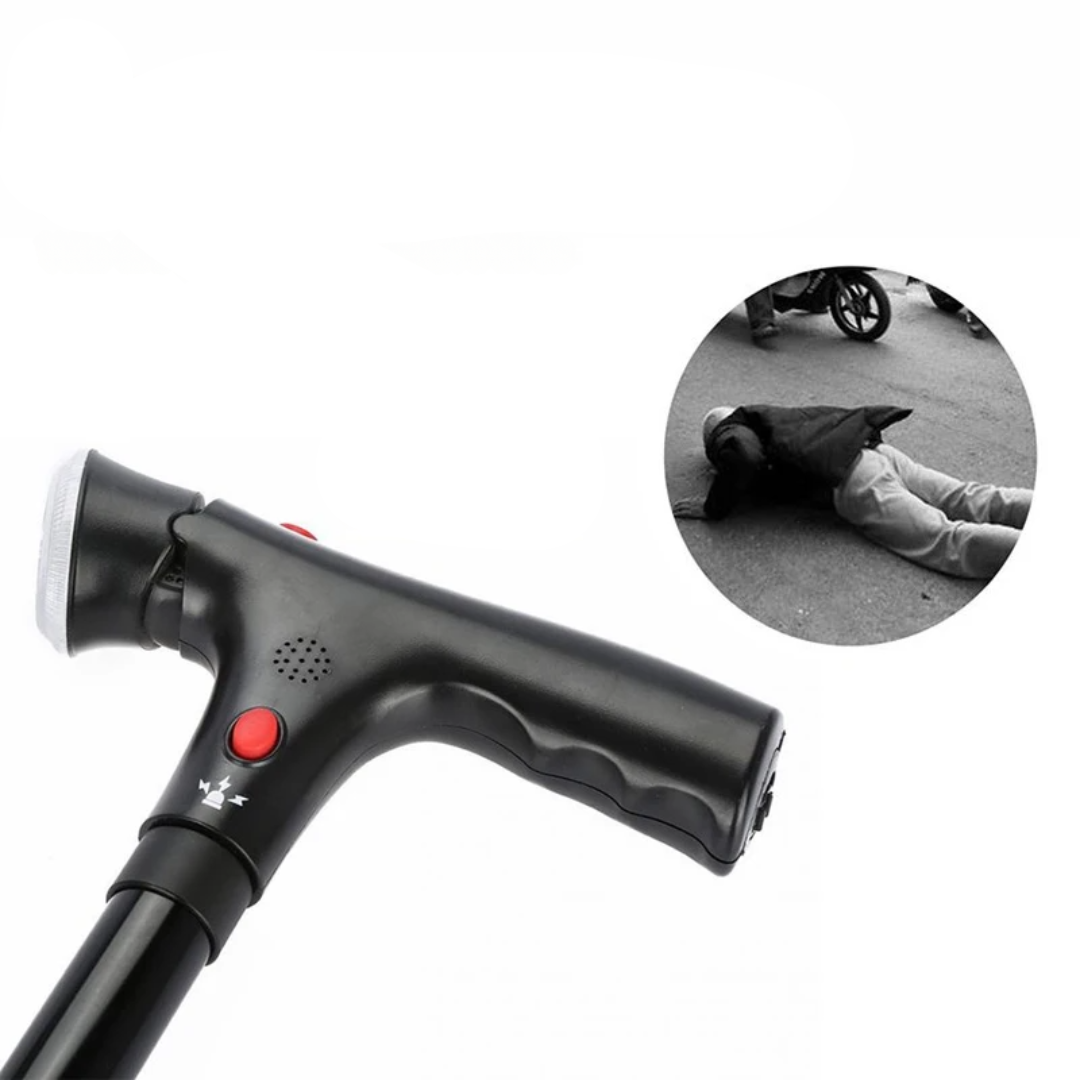 Movario – Bastón de caminar ergonómico – Soporte ligero y estabilidad