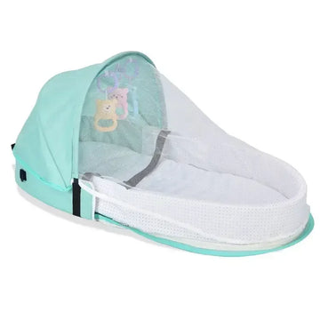 Lunovia Vouwbare Wieg – Draagbaar Reisbassinet met Bionisch Ontwerp voor Pasgeborenen