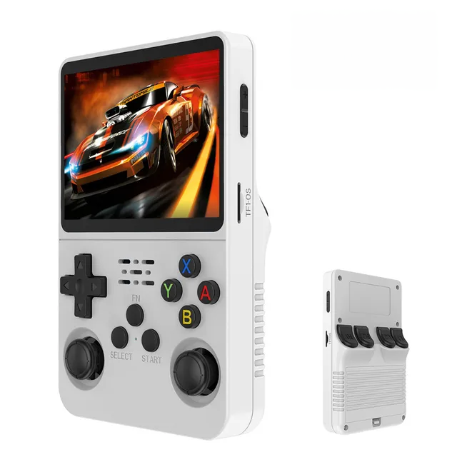Pixora – Consola portàtil retro 64GB, 3,5" IPS – en moviment i regal