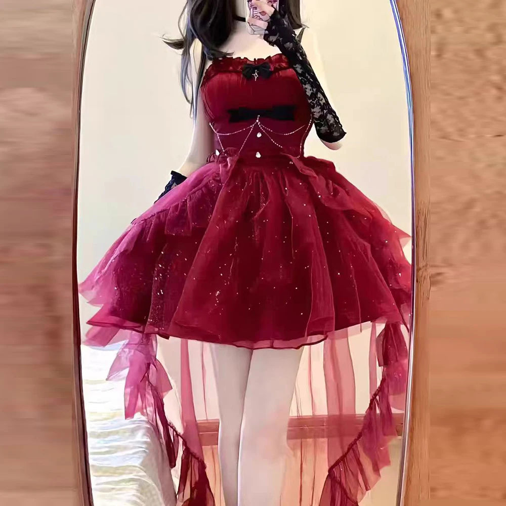 Vestido de verán Solivelle para mulleres – vestido de algodón aireado con faixa na cintura e detalles brillantes