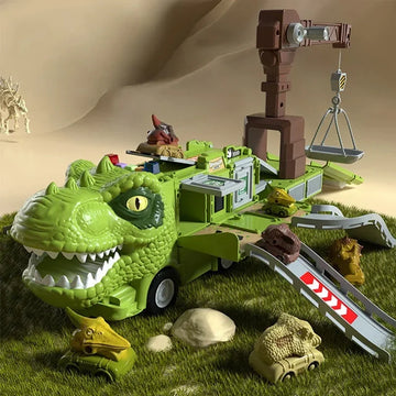 Melzano DinoQuest | Foldable Dinosaur Truck