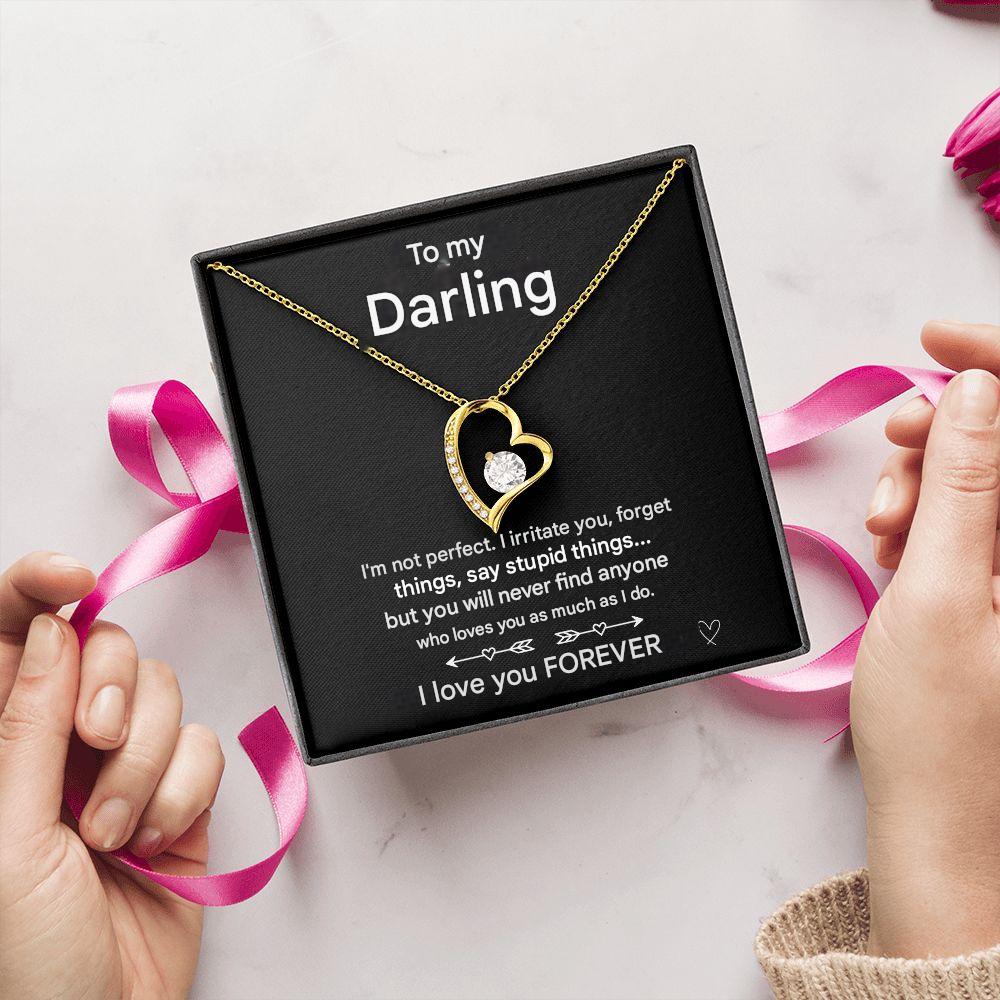 Amara – Hartketting verguld zilver – Tijdloos sieraad voor dames