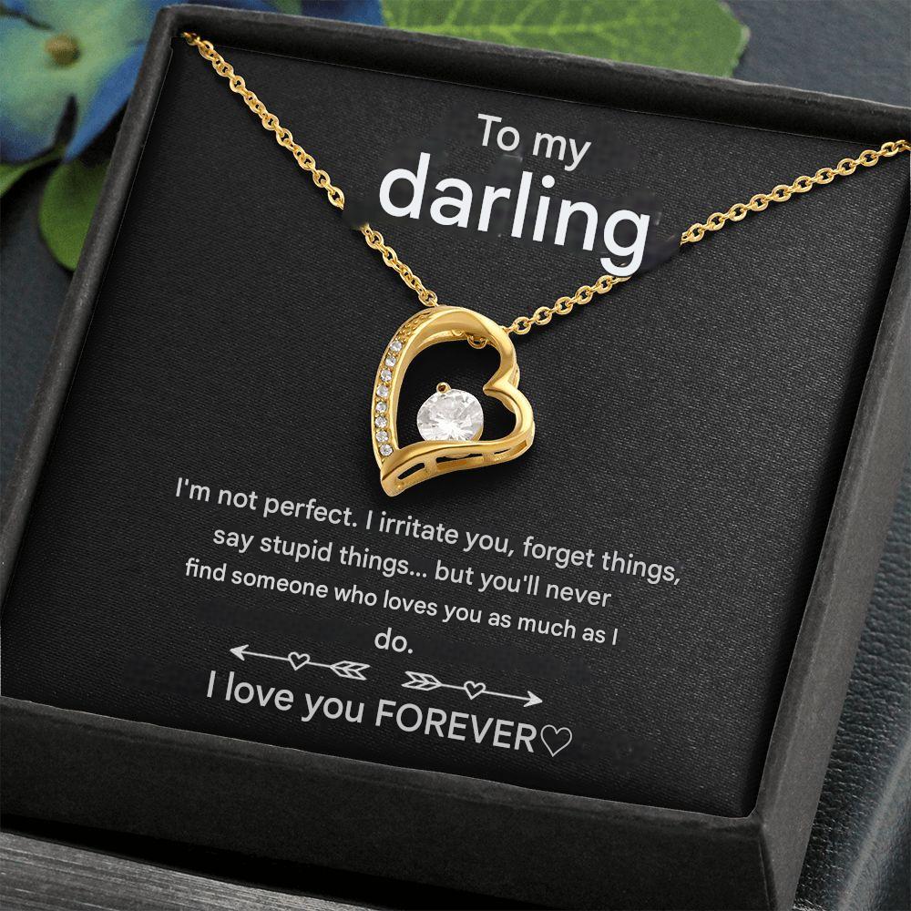 Amara – Hartketting verguld zilver – Tijdloos sieraad voor dames