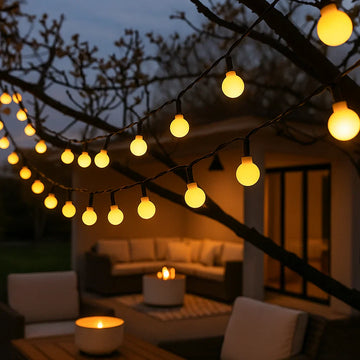 Lumosol Solar-Lichtslinger – 10m Kleurrijke LED Buitenverlichting IP65