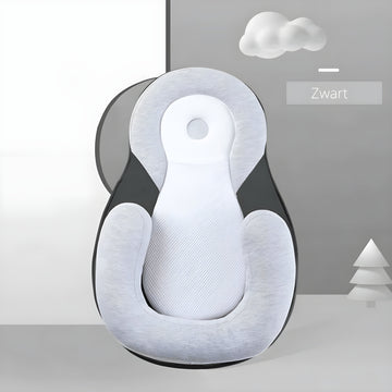 Nestlenap – Ergonomisch babykussen tegen plat hoofdje – 0-6 maanden