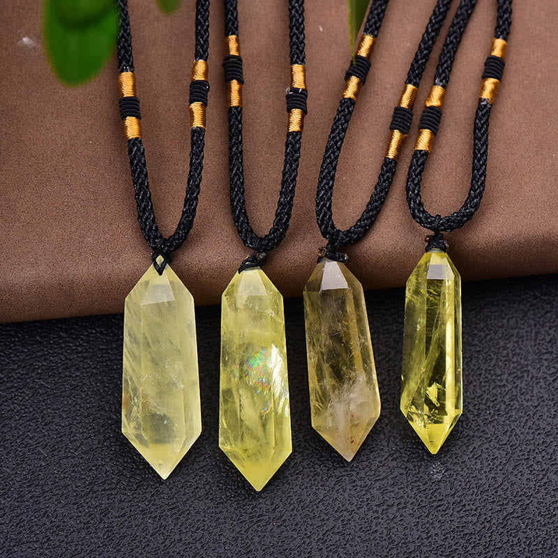 Lyra Amethyst Pendant – Natural and Healing Crystal Necklace for Inner Peace and Style