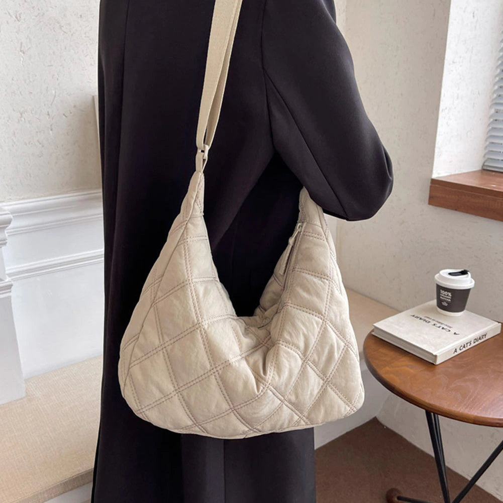 Melzano Quilted Puffer Bag
