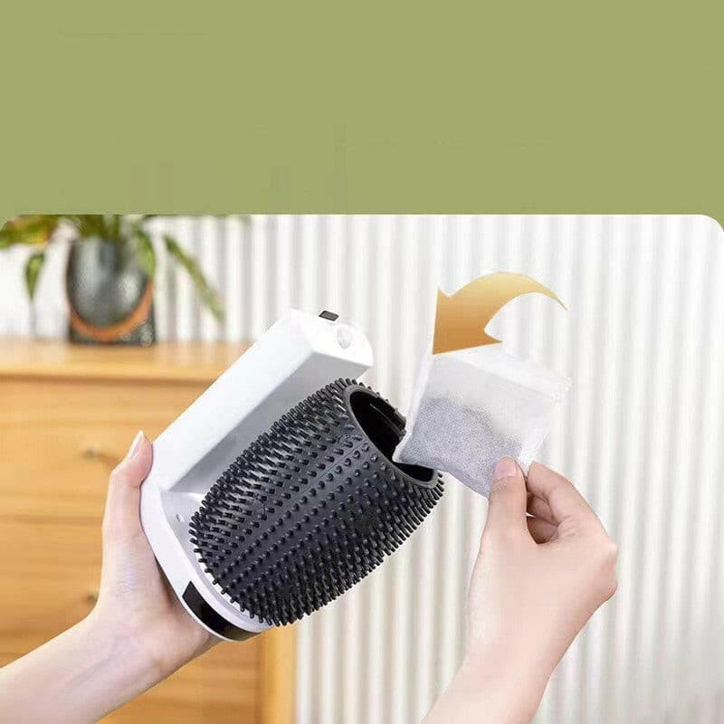 Melzano raspalls d'angle de paret per a cuidadors automàtics de gats