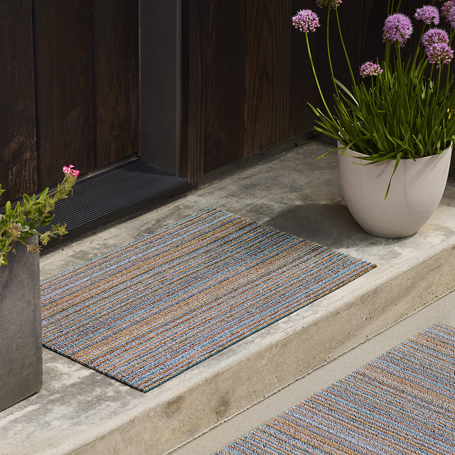 Vinuro – estora de vinil ratllada amb fibres suaus per a interior i exterior