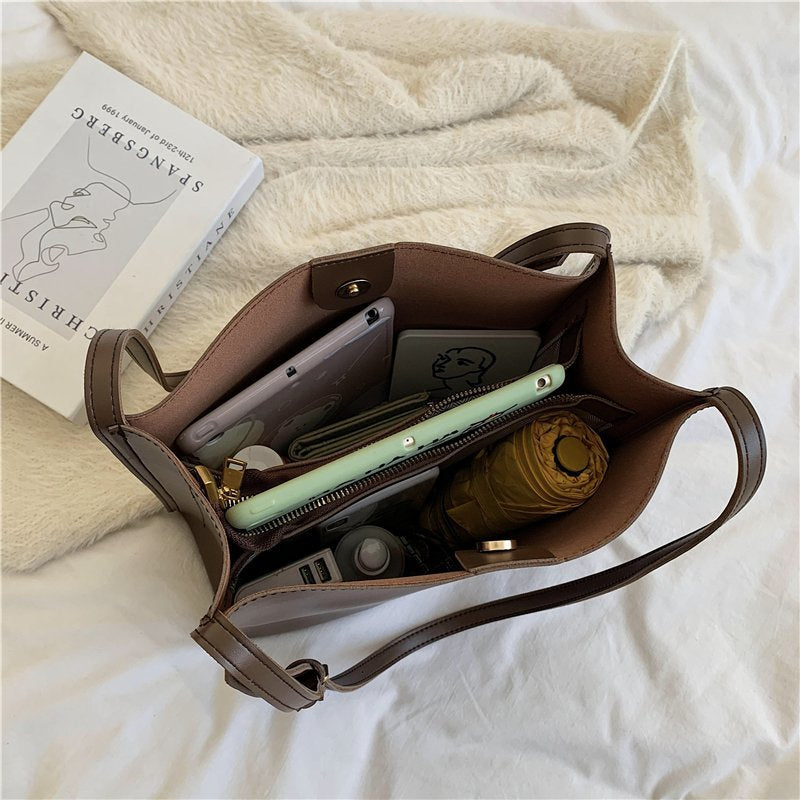 Melzano Bolso Tote de Cuero Vegano