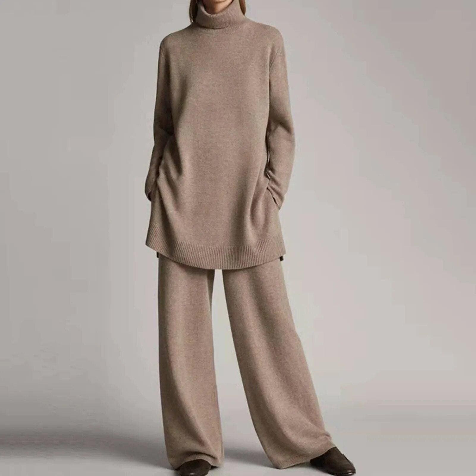 Melzano Lotte | Jersei amb coll alt i pantalons amples