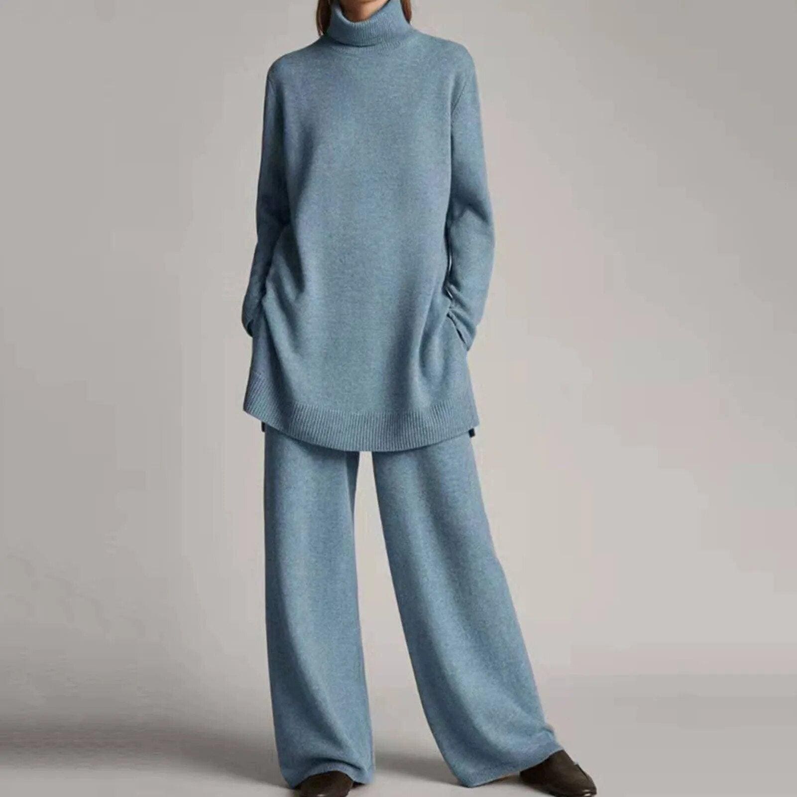 Melzano Lotte | Jersei amb coll alt i pantalons amples