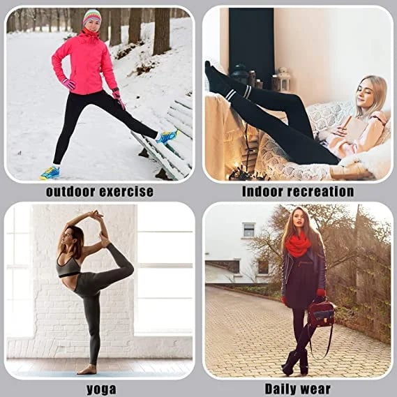 Melzano – Pantalons d'hivern per a dona de micropolar | Legging calent amb efecte modelador