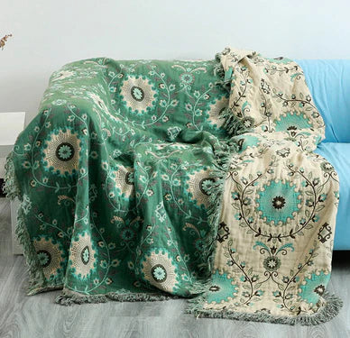 NordicNest – Manta escandinava reversible para pájaros de algodón