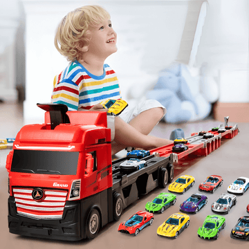Melzano HaulerTruck - Uitlaat racebaan