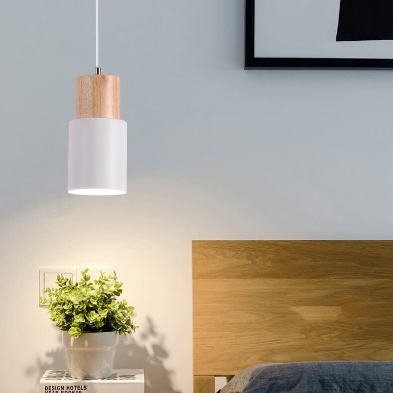 NordicGlow – Làmpada penjant cilíndrica LED d'alumini – Interior modern