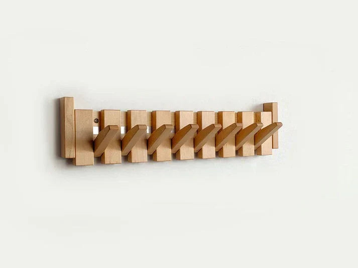 Melzano perchero de madera | perchero de piano artesanal de madera
