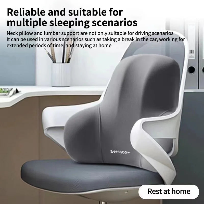 Cojín lumbar mágico | Comodidad ergonómica para sentarse en cada silla