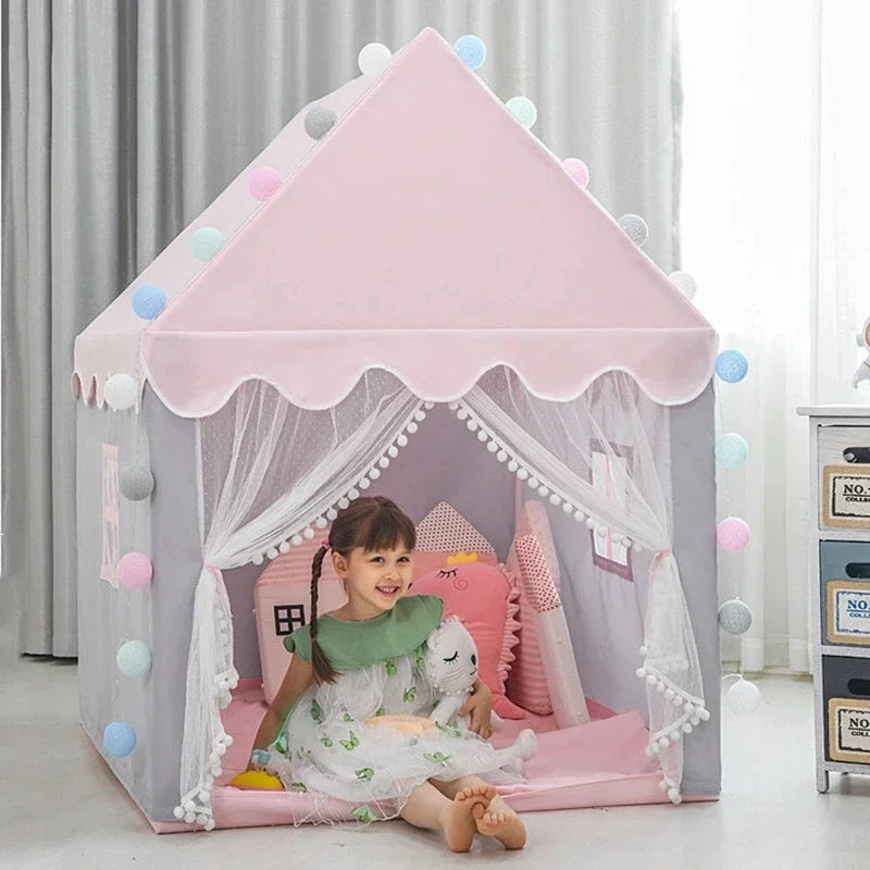 Dreamworld Tenda de Princesa | Casa de xogo máxica con protección UV